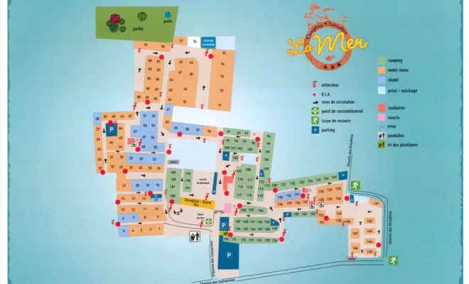 Infos pratiques, Cap d'Agde, Camping La Mer